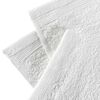 vidaXL Toalhas de h&oacute;spedes 50 pcs algod&atilde;o 350 g 30x30 cm branco