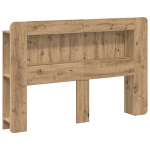 vidaXL Cabeceira com Arm&aacute;rio Carvalho Arttisan Madeira engenheirada