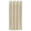 vidaXL Cortinas opacas 2 pcs Creme 140 x 175 cm Veludo