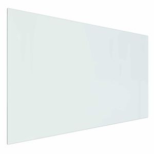 vidaXL Placa de Vidro para Lareira Transparente 100 x 60 cm Vidro