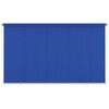 vidaXL Estore de rolo para exterior 405 (L) x 230 (A) cm azul HDPE