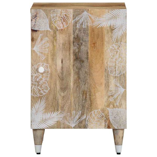 vidaXL Arm&aacute;rio de casa de banho 38x33,5x58 cm mangueira maci&ccedil;a