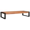 vidaXL Prateleira de Banheiro Castanho 120 x 50 x 23 cm