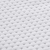 vidaXL Topper de Colch&atilde;o Branco 80 x 200 cm Tecido Jacquard