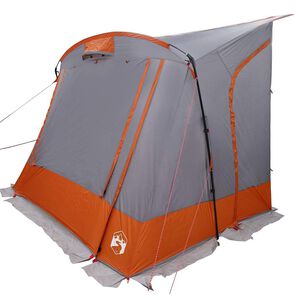 vidaXL Tenda para bagageira pessoa 285 x 255 x 245 cm Cinza e Laranja
