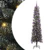 vidaXL &Aacute;rvore de Natal Artificial Verde 180 cm PVC, Pl&aacute;stico e A&ccedil;o