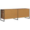 vidaXL Gabinete para TV Madeira Antiga 140 x 36 x 49.5 cm