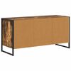 vidaXL Gabinete para TV com gaveta Carvalho Fum&ecirc; 100 x 36 x 49,5 cm