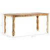 vidaXL Mesa de jantar 160x80x76 cm madeira recuperada maci&ccedil;a