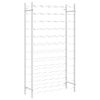 vidaXL Garrafeira para 72 garrafas metal branco
