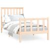 vidaXL Cama sem colch&atilde;o 100x200 cm madeira de pinho maci&ccedil;a