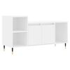 vidaXL M&oacute;vel p/ TV 100x35x55 cm madeira processada branco