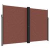vidaXL Toldo lateral retr&aacute;til 220x1000 cm castanho