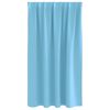vidaXL Cortinas Blackout com Argolas 2 pcs Azul Claro 140 x 140 cm