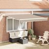 vidaXL Toldo Retr&aacute;til Bege 300 x 250 cm Poli&eacute;ster e Metal