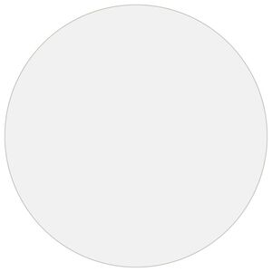 vidaXL Protetor de mesa &Oslash; 60 cm 1,6 mm PVC transparente