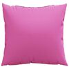 vidaXL Travesseiros Decorativos 4 pcs Rosa 60 x 60 cm tecido