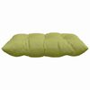 vidaXL Almofadas de Assento 2 pcs Verde Claro 40 x 40 x 6 cm tecido