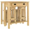 vidaXL 5 pcs conjunto de bar pinho maci&ccedil;o