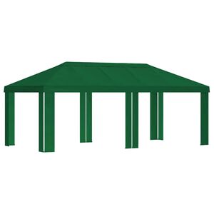 vidaXL Capa de Gazebo 6 x 3 m Verde Poli&eacute;ster 190