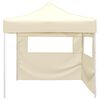 vidaXL Tenda de Festa Creme 291 x 291 x 315 cm Tecido Oxford