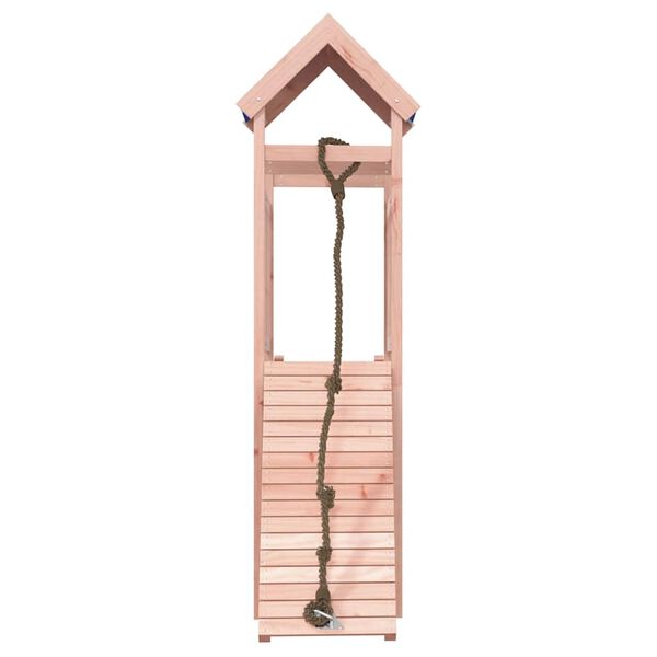 vidaXL Conjunto de brincar para exterior madeira de douglas maci&ccedil;a