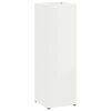 vidaXL Suporte para Guarda-chuva de chuva Branco 15,5 x 15,5 x 49 cm