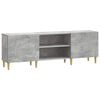 vidaXL Gabinete para TV Cinzento Cimento 150 x 31 x 50 cm