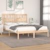 vidaXL Estrutura de cama super king 180x200 cm pinho maciço