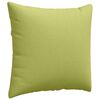 vidaXL Travesseiros de Sof&aacute; 2 pcs Verde Claro 45 x 45 cm tecido