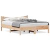 vidaXL Cama sem colch&atilde;o 160x200 cm madeira de pinho maci&ccedil;a