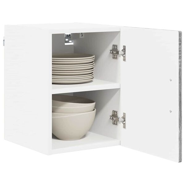vidaXL Arm&aacute;rio de Cozinha 2 pcs Cinza Sonoma 30 x 31 x 40 cm