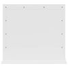 vidaXL Espelho de Vaidade Retangular Branco 60 x 55 x 18 cm
