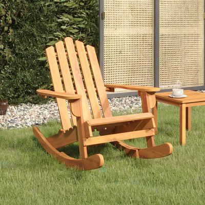 vidaXL Cadeira de baloiço Adirondack madeira de acácia maciça