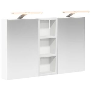 vidaXL Conjunto de Arm&aacute;rios para Banheiro 3 pcs 80 x 10,5 x 50 cm