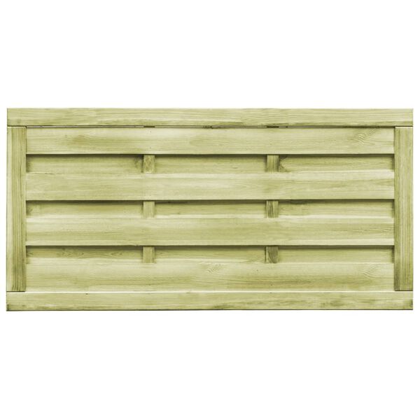 vidaXL Port&atilde;o de jardim 2 pcs 150x75 cm pinho impregnado verde