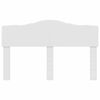 vidaXL Cabeceira Branco 160 cm Madeira processada