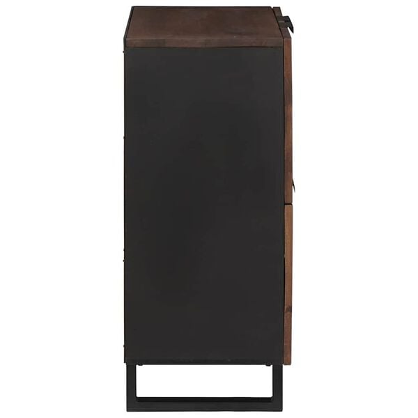 vidaXL Arm&aacute;rios e Estantes para Armazenamento de M&iacute;dia Castanho