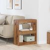 vidaXL Gabinete de Livros Madeira antiga 60 x 30 x 72 cm