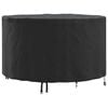 vidaXL Capa para M&oacute;veis 102 x 102 x 71 cm Tecido Oxford 420D Redondo