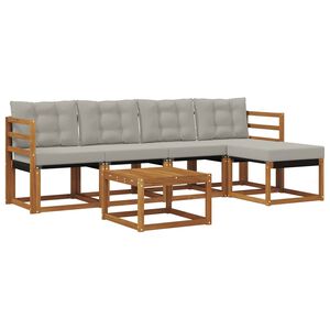 vidaXL Conjunto de Sof&aacute;s para Exterior 6 unid.
