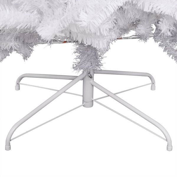 vidaXL Árvore de Natal artificial articulada c/ flocos de neve 180 cm