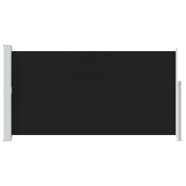 vidaXL Toldo lateral retr&aacute;til para p&aacute;tio 170x300 cm preto