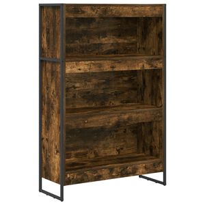 vidaXL Gabinete de Livros 80 x 30 x 121 cm Derivados de Madeira