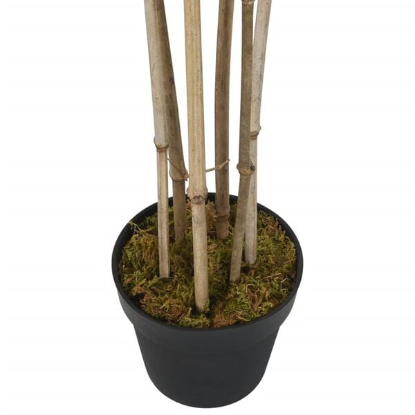 vidaXL &Aacute;rvore de bambu artificial 1380 folhas 200 cm verde