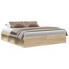 vidaXL Estrutura de cama 200x200 cm carvalho sonoma