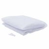 vidaXL mosquiteiro para exterior malha 220 branco 300x300x200 cm