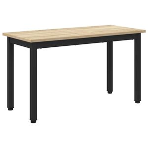 vidaXL banco Carvalho Sonoma 80 x 35 x 45 cm Derivados de Madeira