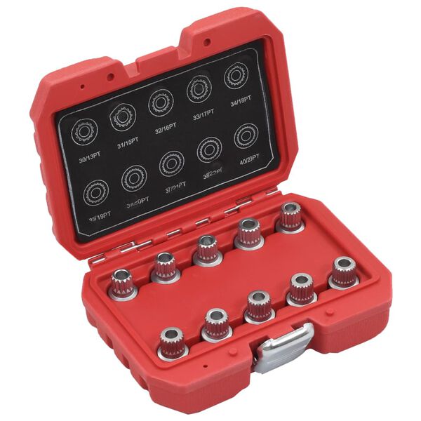 vidaXL 10 pcs Jogo de porcas de bloqueio das rodas para BMW