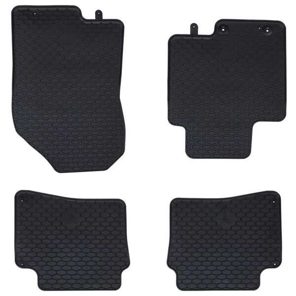 vidaXL Tapete de carro 4 pcs Preto compat&iacute;vel com Hyundai i20 , BAYON